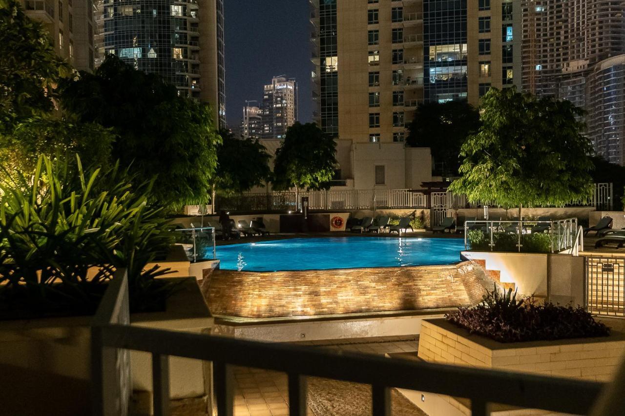 Spectacular Burj & Fountain View - Luxurious 3 Bedrooms & Maids Room - The Residences Dubái Exterior foto