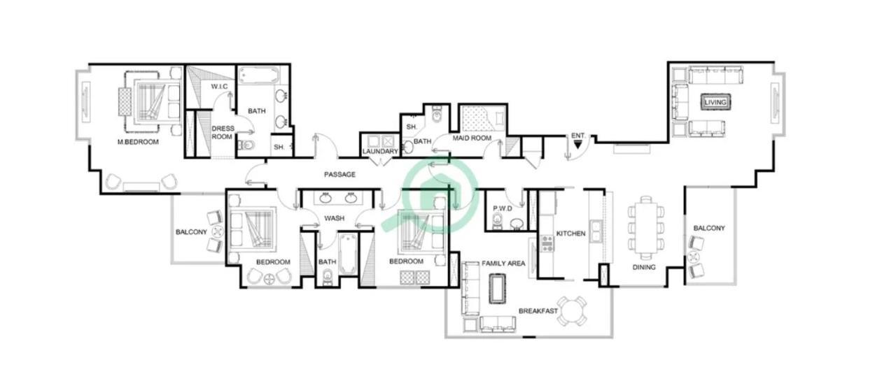 Spectacular Burj & Fountain View - Luxurious 3 Bedrooms & Maids Room - The Residences Dubái Exterior foto