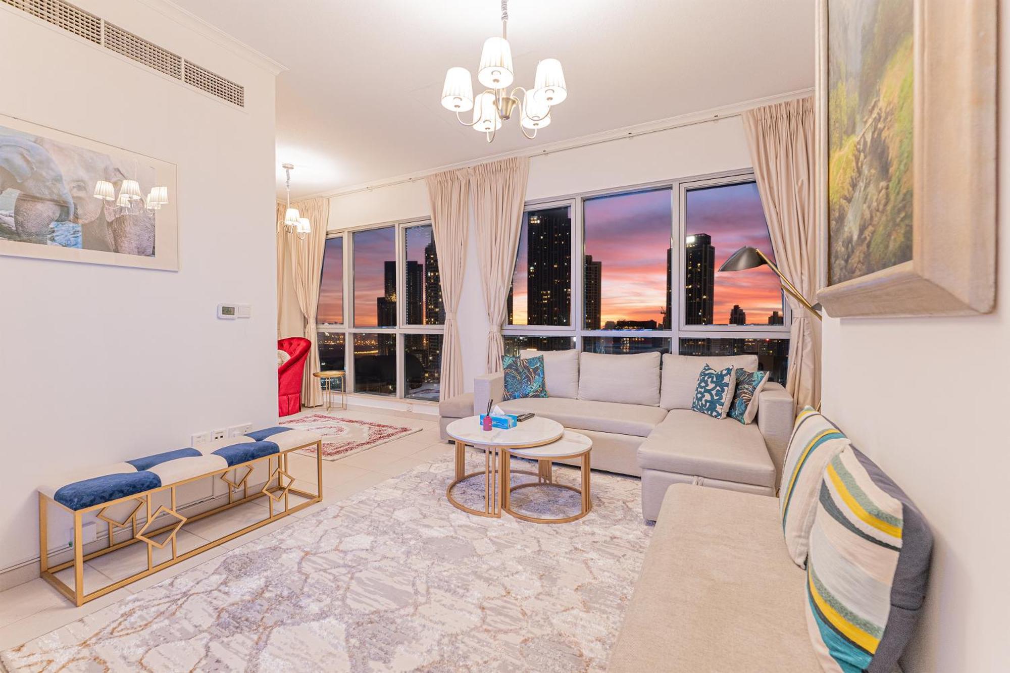 Spectacular Burj & Fountain View - Luxurious 3 Bedrooms & Maids Room - The Residences Dubái Exterior foto