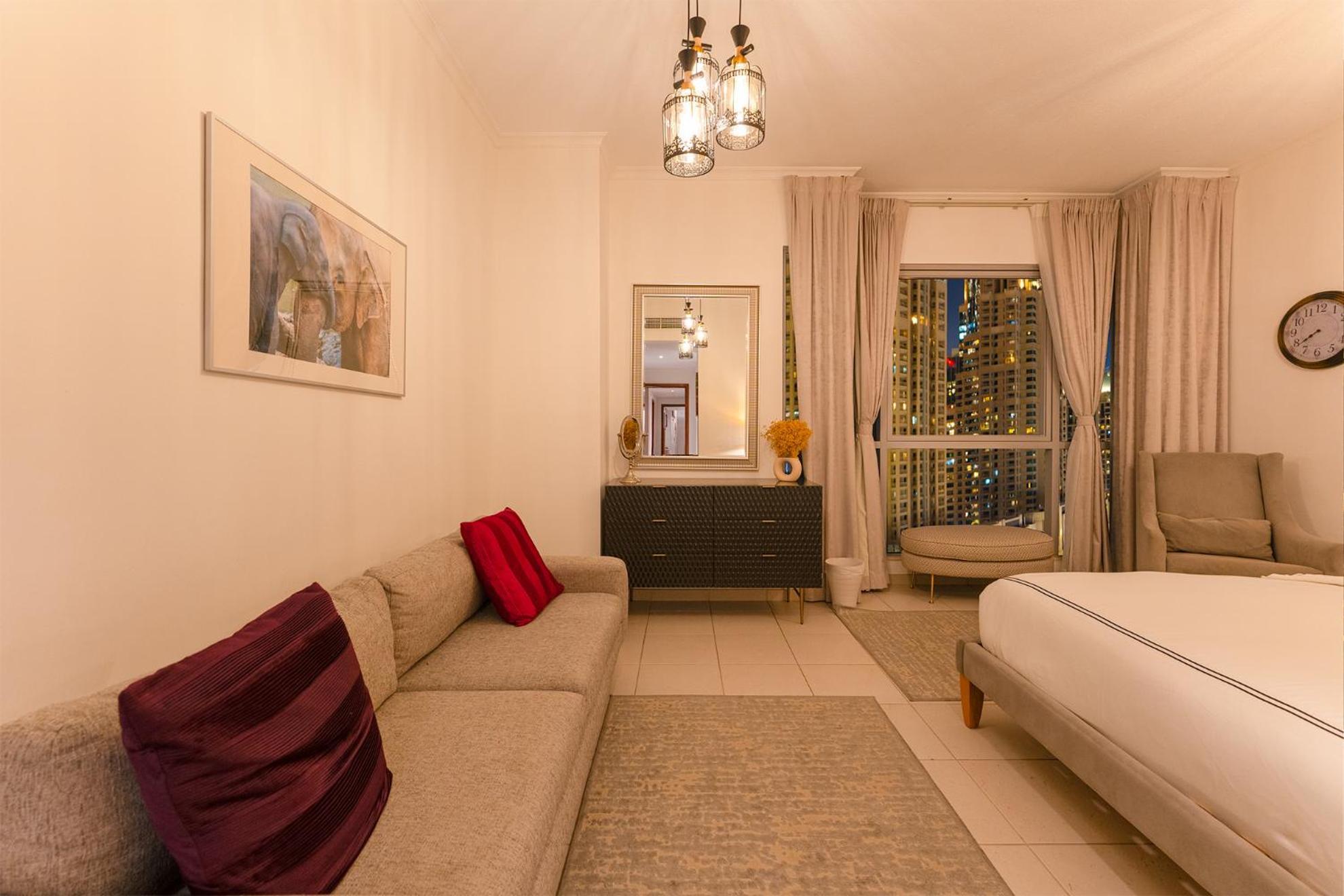 Spectacular Burj & Fountain View - Luxurious 3 Bedrooms & Maids Room - The Residences Dubái Exterior foto