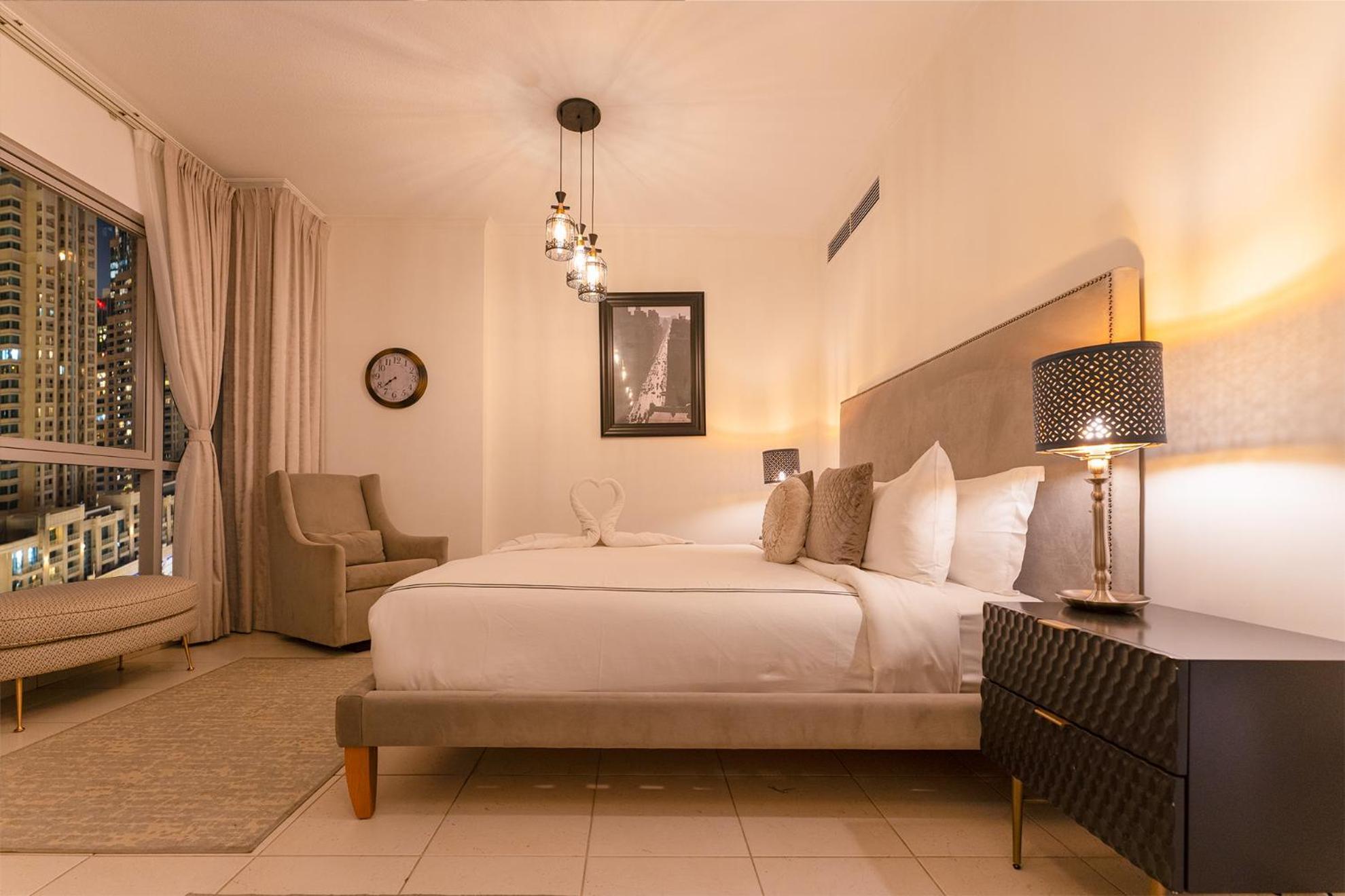 Spectacular Burj & Fountain View - Luxurious 3 Bedrooms & Maids Room - The Residences Dubái Exterior foto