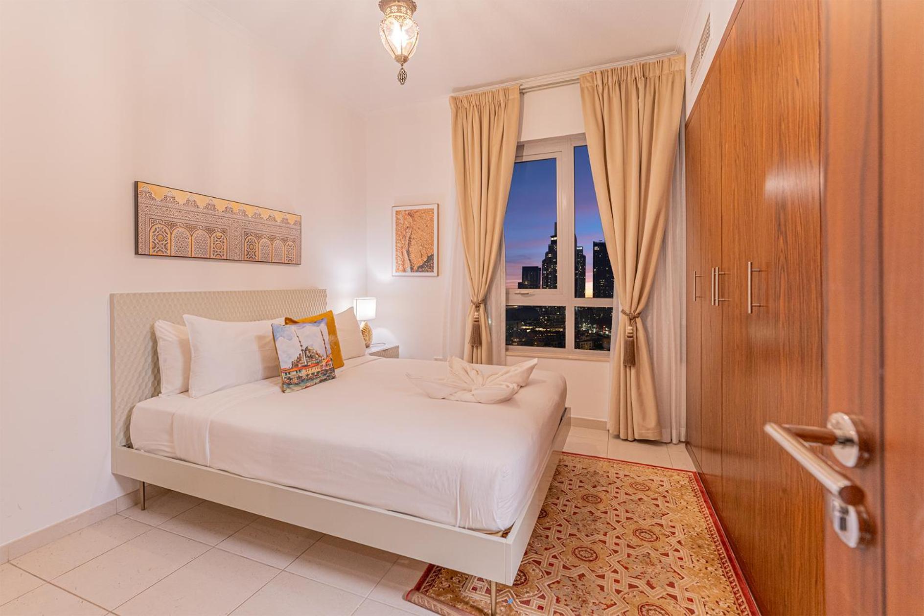 Spectacular Burj & Fountain View - Luxurious 3 Bedrooms & Maids Room - The Residences Dubái Exterior foto
